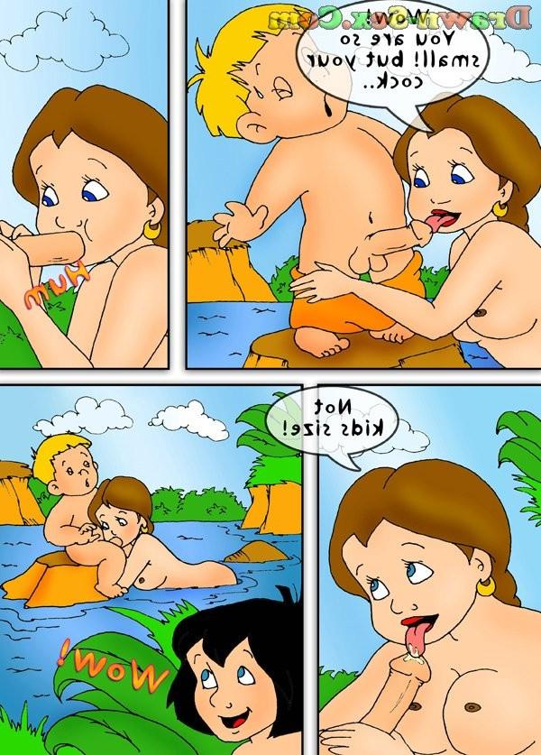 10P Mowgli\'s sex adventures cartoons!