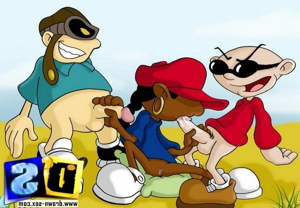 14P Fucking in the hood cartoons!