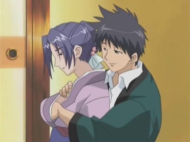 16P Pussy packed with toy and ass rammed by rod in hentai