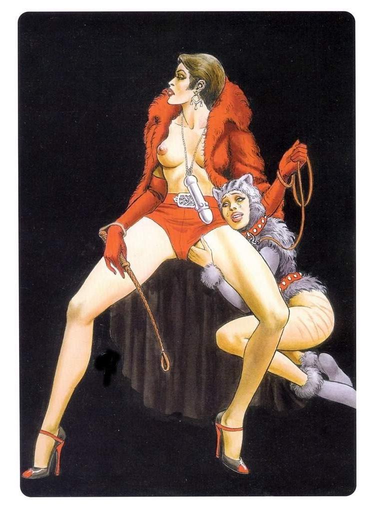 15P evil painful erotic female fetish sex artwork