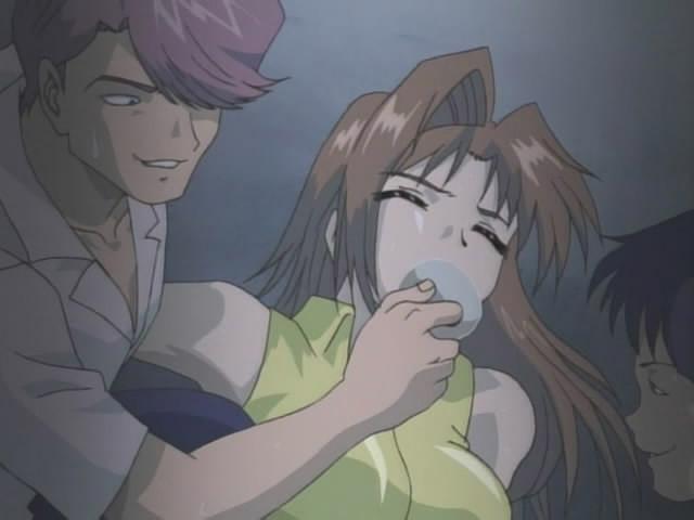 16P Horny anime with tit fuck and cock ride