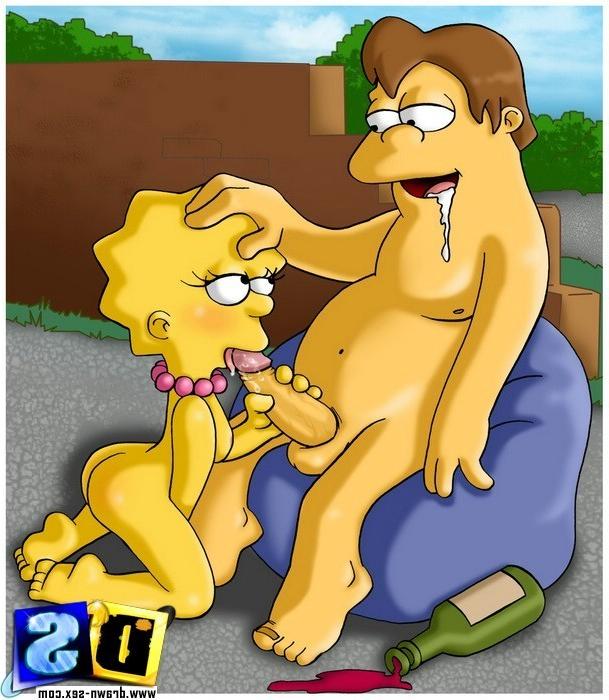 12P Maggie Simpson gets penetrated by nut Homer Simpson