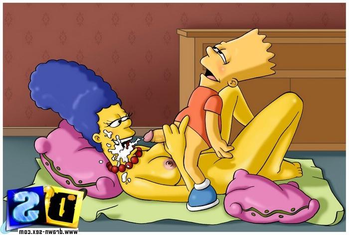 14P Simpsons busted banging cartoons