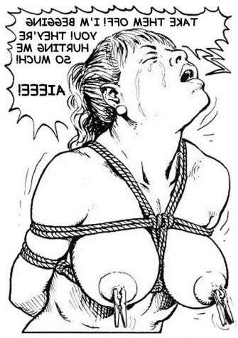 15P bizarre insane sexual bondage with rope tie woman forced