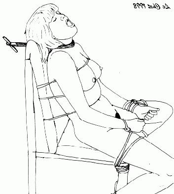 15P beautiful helpless womens necks tied with rope and some hanged