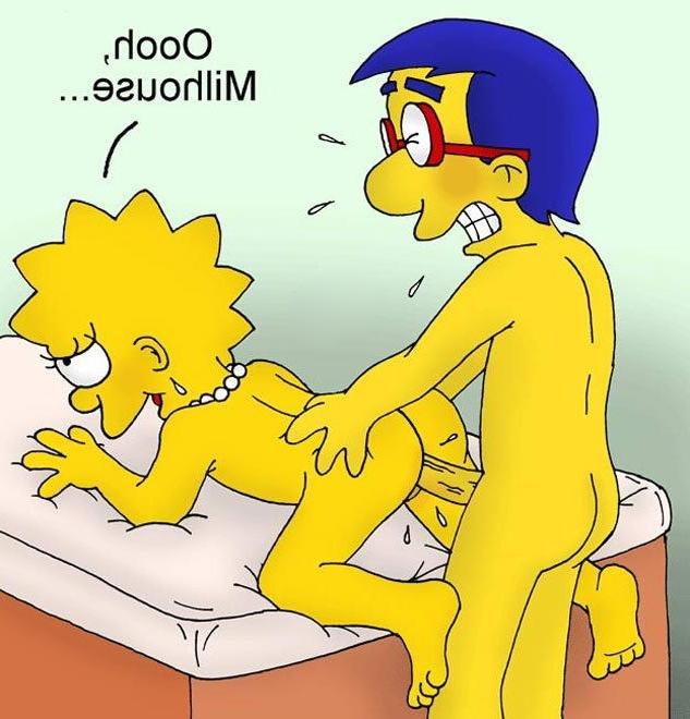 12P Hot and fantastic Marge was bombed by Bart Simpson