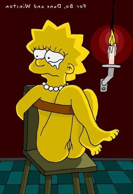 12P Hot and fantastic Marge was bombed by Bart Simpson