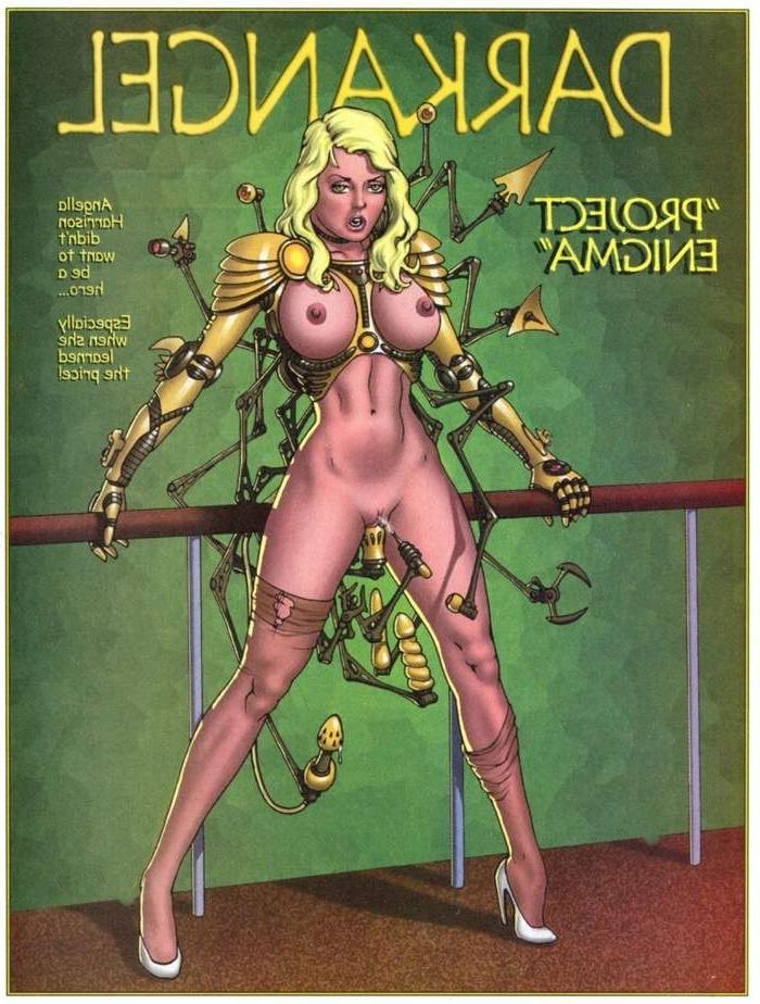 15P bizarre fantasy sexual bondage fetish with blonde