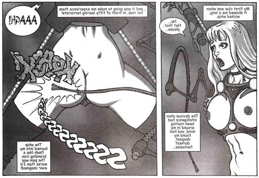 15P bizarre fantasy sexual bondage fetish with blonde