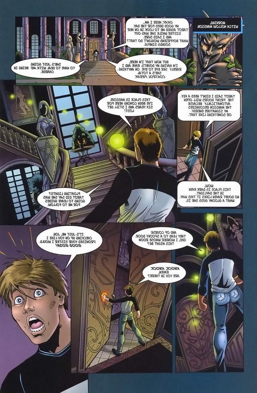 9P Anime-Comics für Erwachsene über das Abenteuer „Hexe der schwarzen Rose“.