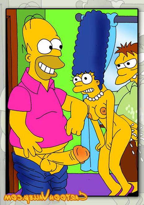 12P Lisa Simpson getting caught and swallowing cumshot 