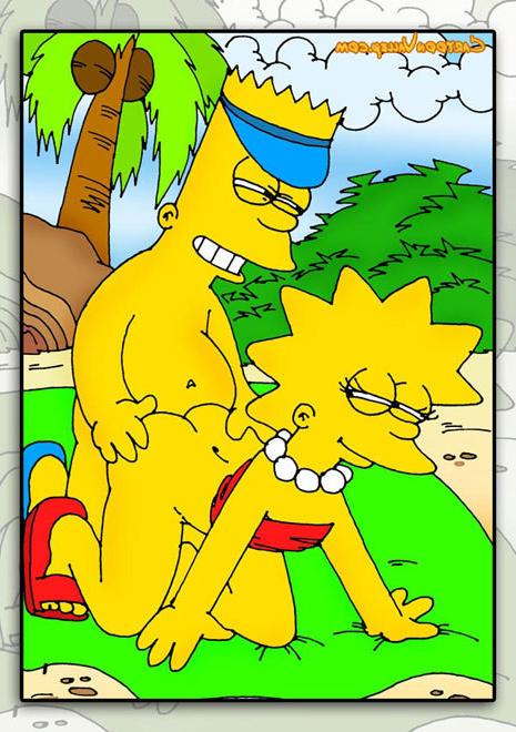 12P Lisa Simpson getting caught and swallowing cumshot 