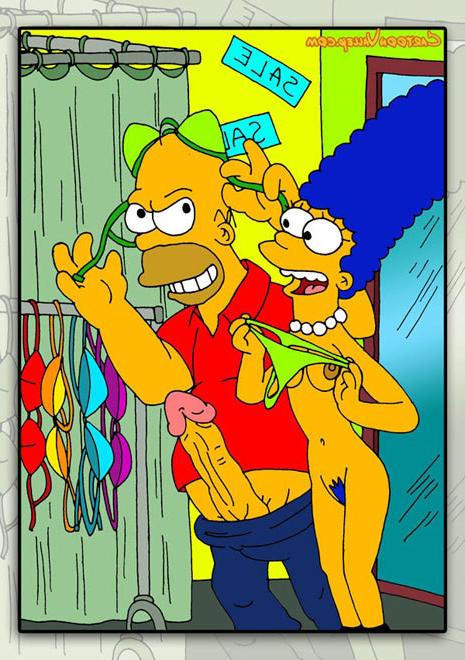 12P Lisa Simpson getting caught and swallowing cumshot 