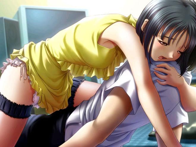 12P Tanned Anime Mom plays with Lord after gets pumped