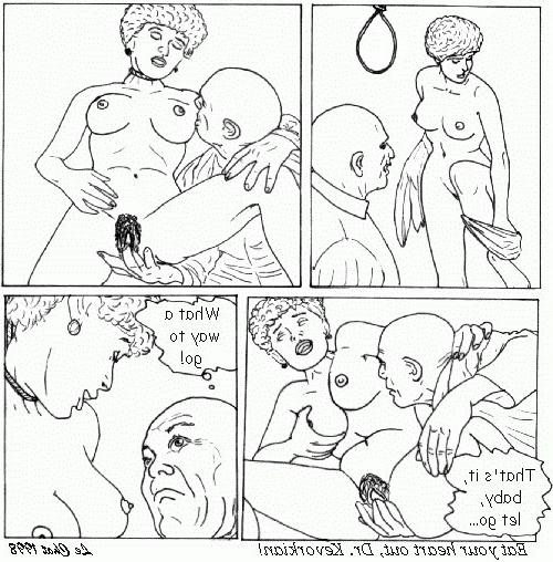 15P evil strangulation artwork and horror hanging draiwings