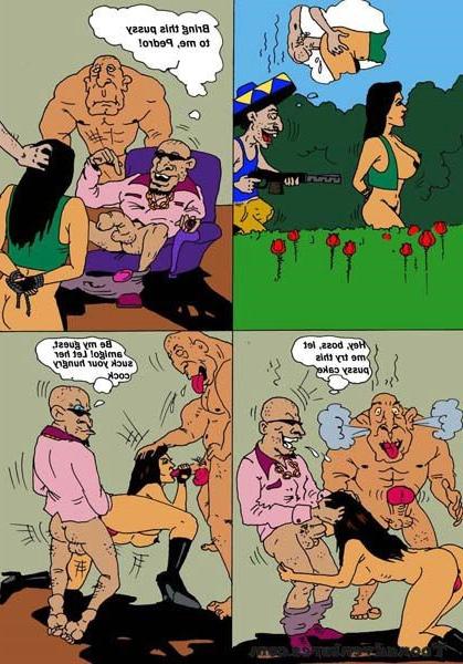 16P Sexy commando gets fucked on her mission and more sexy toons