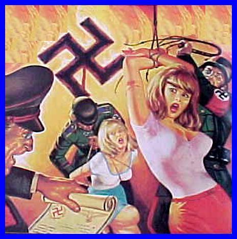 15P evil nazi captured women for painful bondages