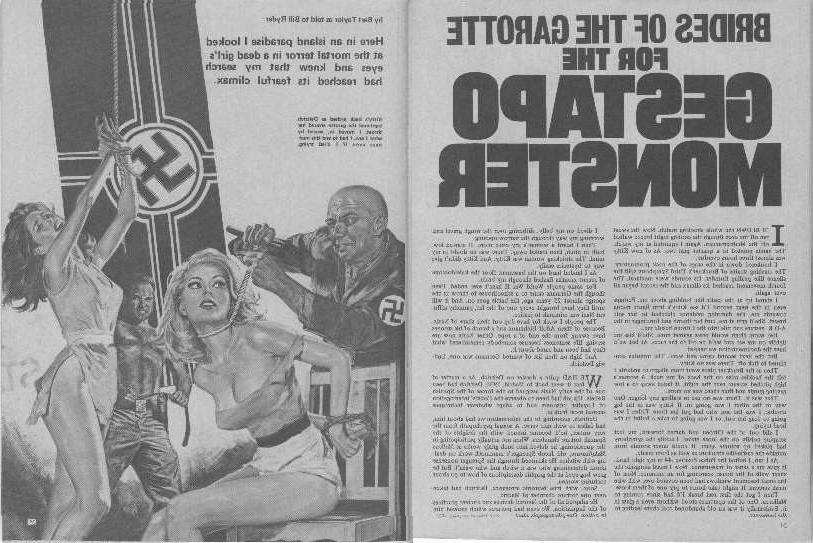 15P bizarre and painful nazi bondage drawing and art
