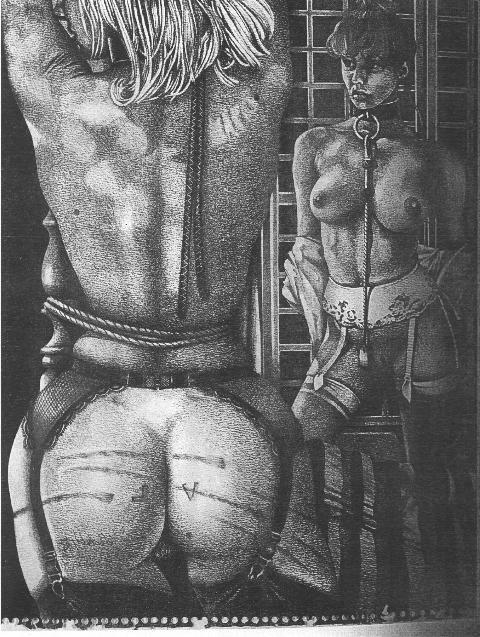 15P classic erotica and vintage bondage sex artwork