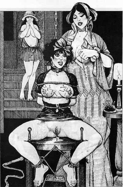 15P Pichards evil female dungeon bondage horror art and drawings