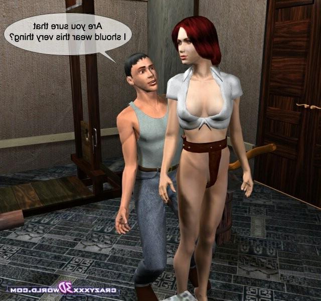 15P Horny couple sucking  fucking in the torture room
