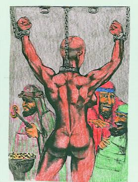 15P evil classic female bondage drawing and fetish artworks