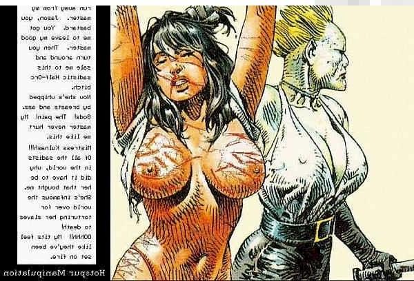15P evil vintage female bondage drawing and fetish artworks