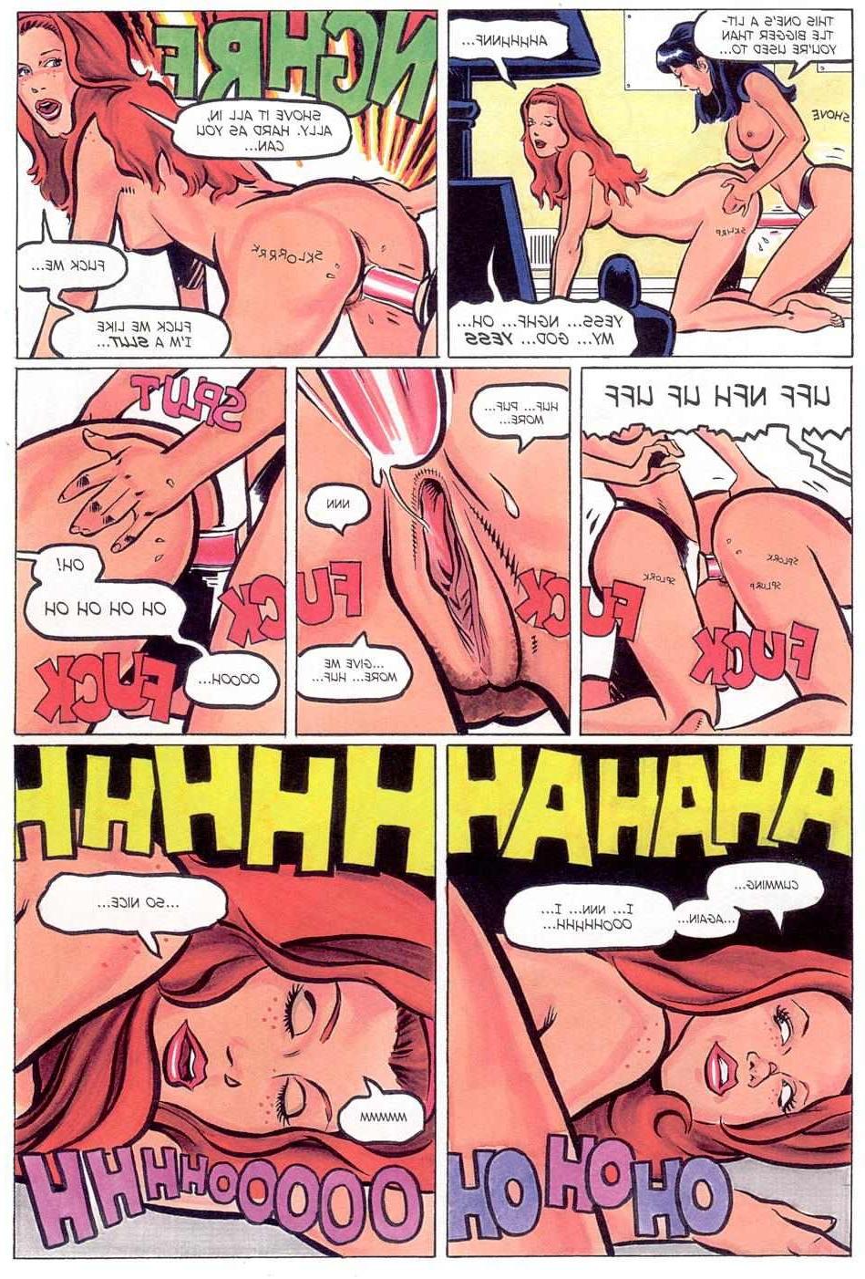 15P Hardcore comics with babe getting gangbanged strapon and cumshot
