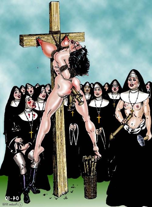 15P evil bull dyke lesbian horror pain and bdsm sex