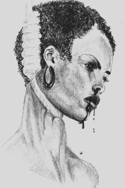 15P bizarre female rope hanging artwork horrible pain