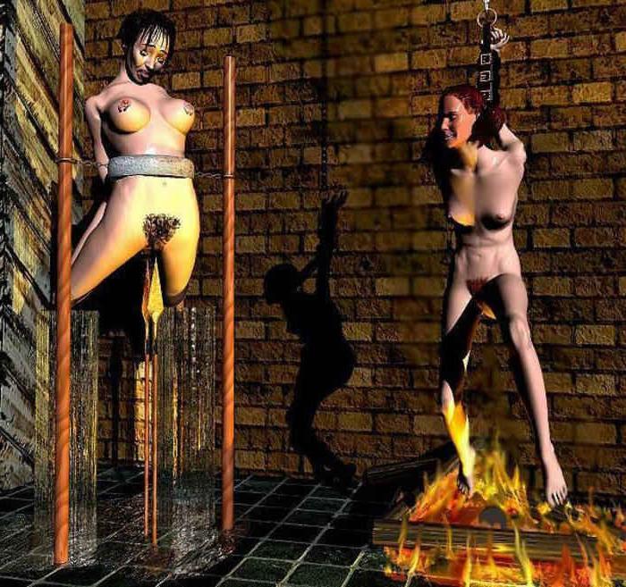 15P evil painful sexual bondage fetish artwork and horror drawings