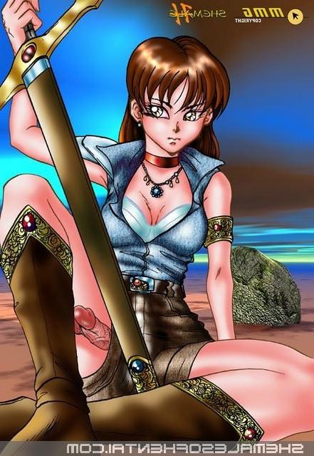 16P Hentai chicks with dicks