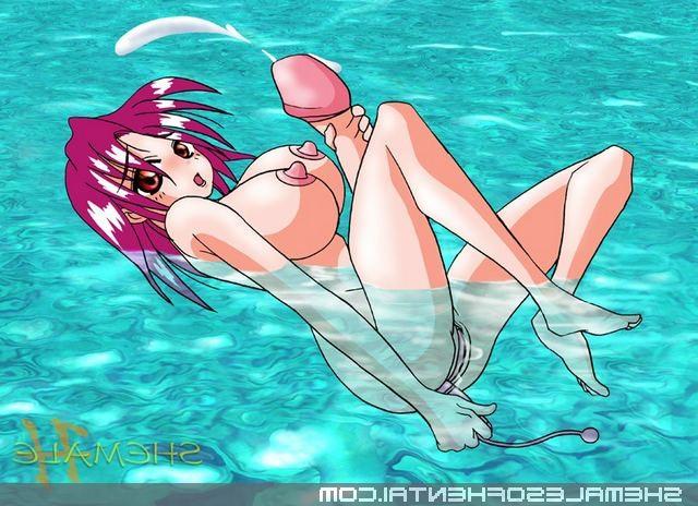 16P Anime chicks with dicks