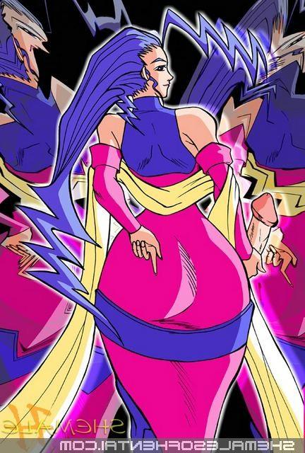 16P Anime chicks with dicks