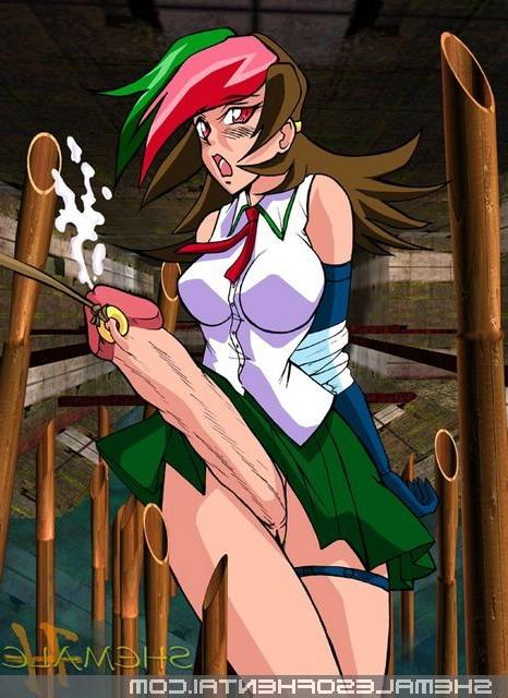 16P Anime chicks with dicks