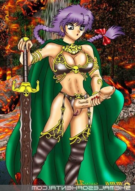 16P Hot anime chicks with dicks