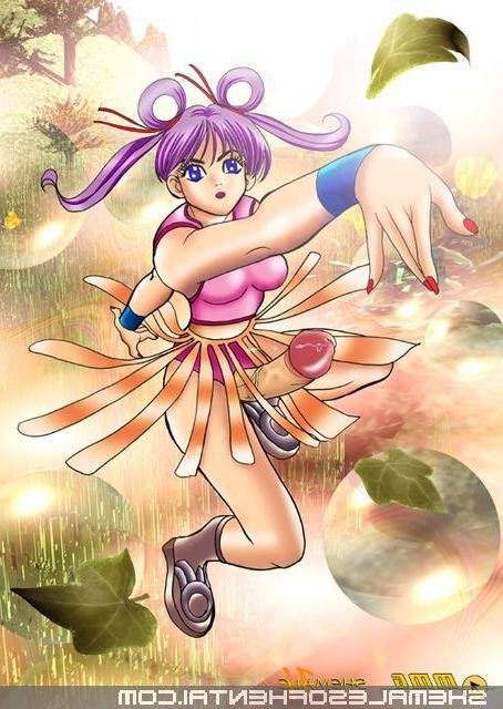 16P Hot anime chicks with dicks