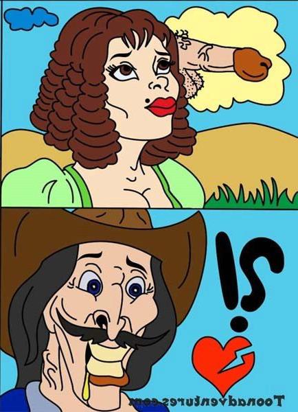 16P Cartoon adventure with real hardcore action and big boobs