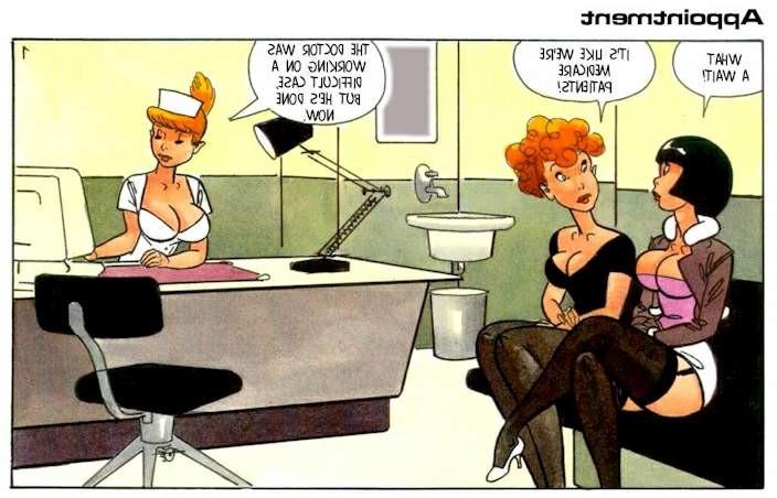 7P Anime porn comics of doctor and his  two sexy patients