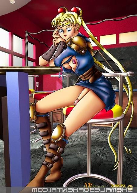 16P Anime sluts with a dick and a pussy