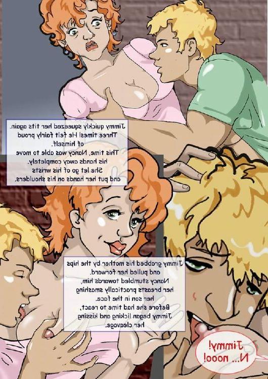 16P Horny big titted cartoon mom fucking big hard dick at home