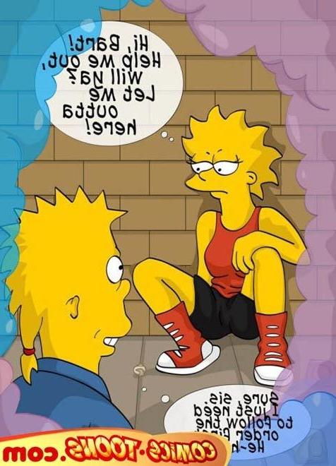 12P Lisa Simpson gets double penetrated like a nasty hoe