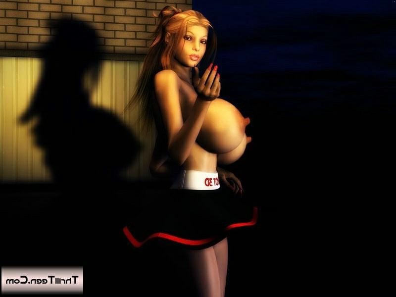 12P Busty Anime Babe Showing Tits