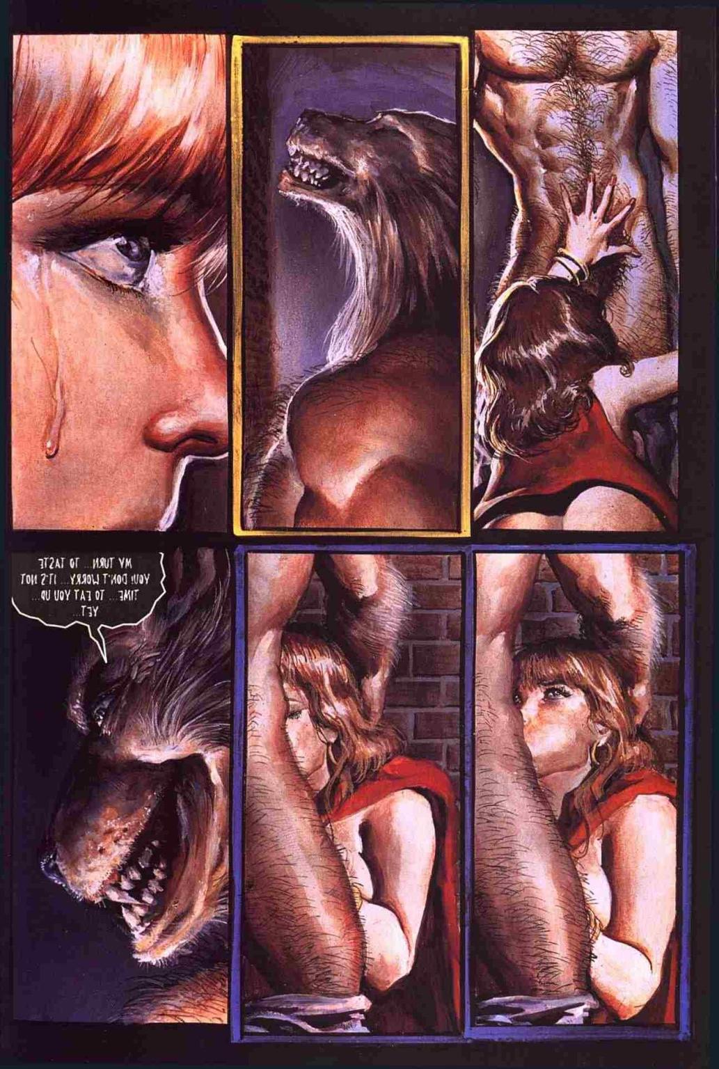 15P gorgeous and horny little red riding hood ravaged