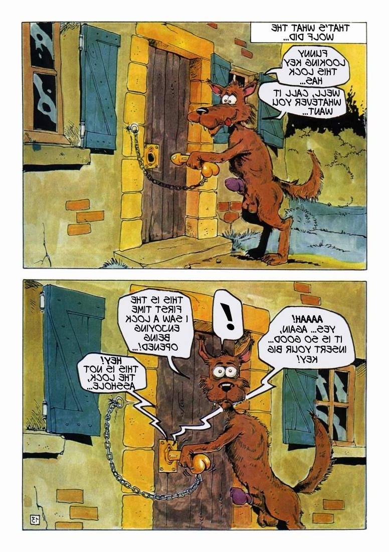 9P Porn comics of big red riding hood  and her grandmother adventur