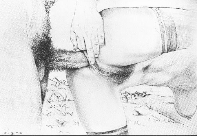 15P insane ravaged anal evil artwork and bondage drawings