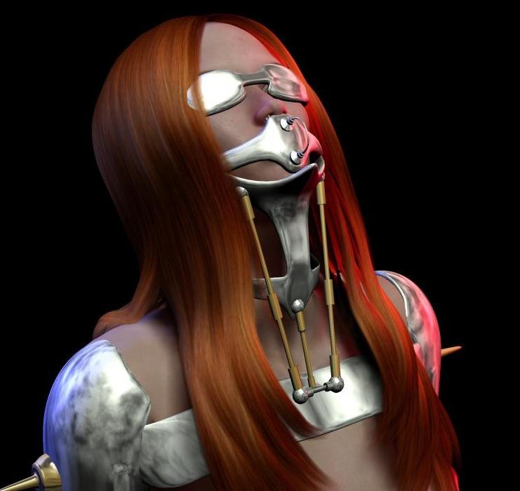 15P beautiful women in extremely painful brutal fetish artworks