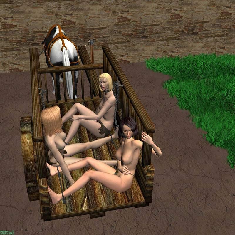 15P erotic female bondage artworks and evil fetish drawings