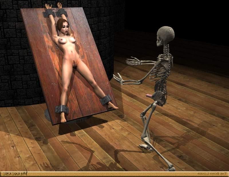 15P classic female bondage art and evil painful horror drawings