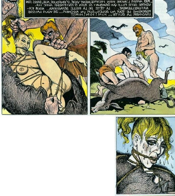 15P bizarre bondage painful fetishes horror art and evil drawings